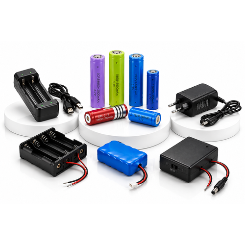 Batteries and Charger