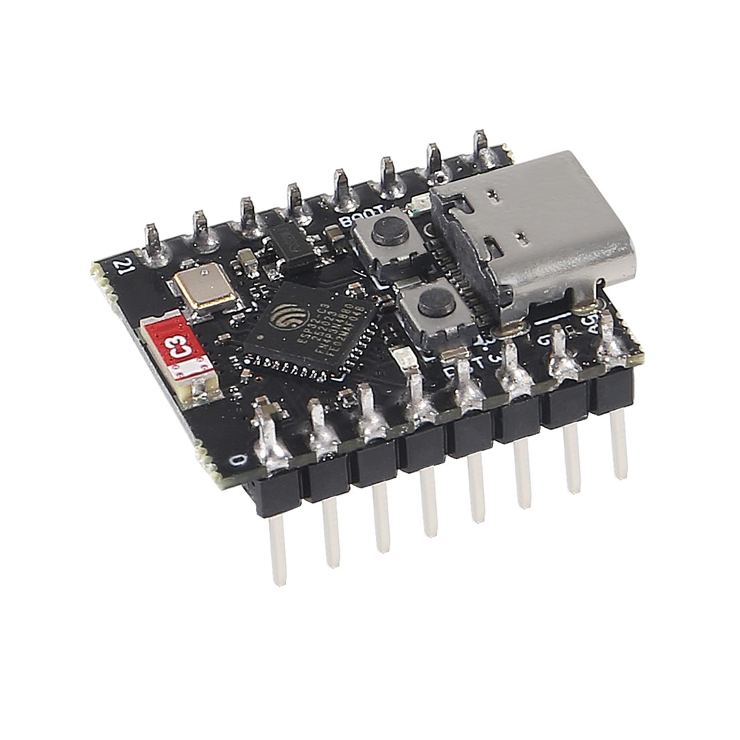 ESP32-C3 Super Mini Development Board Soldered Headers